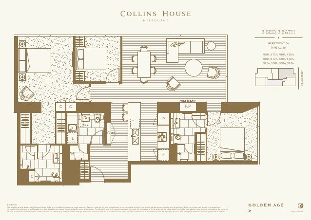 Collins House Melbourne Floorplans Call +65 9189 8321