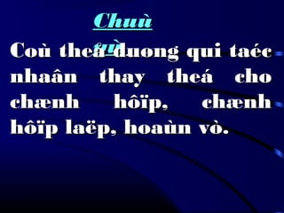 ChuùChuù
yùyùCoù theå duøng qui taécCoù theå duøng qui taéc
nhaân thay theá chonhaân thay theá cho
chænh hôïp, chænhchænh hôïp, chænh
hôïp laëp, hoaùn vò.hôïp laëp, hoaùn vò.
 