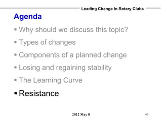 IC12 - Leading Change in Rotary Clubs - Breakout Session | PPTX ...