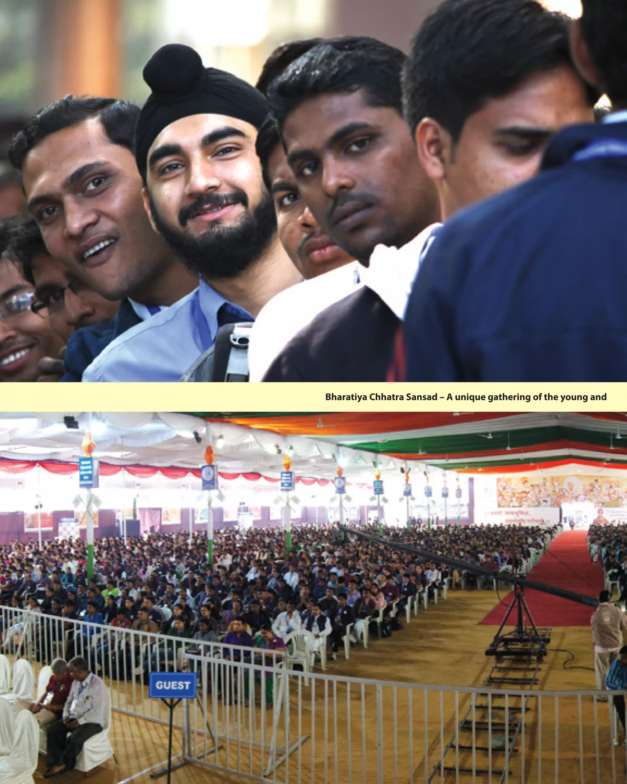 Bharatiya Chhatra Sansad – A unique gathering of the young and

22 Chhatrarth - February 2014

 