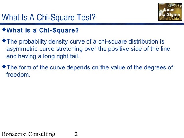 Chi Square Analysis For Attribute Data 01 14 06