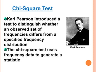 Chi square test presentation | PPTX