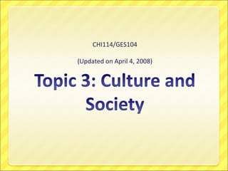 CHI114/GES104
(Updated on April 4, 2008)

 