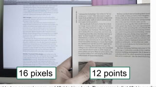 16 pixels 12 points
 