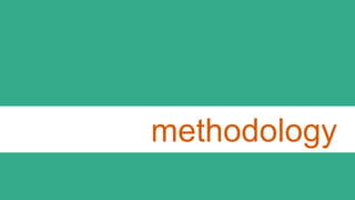 methodology
 