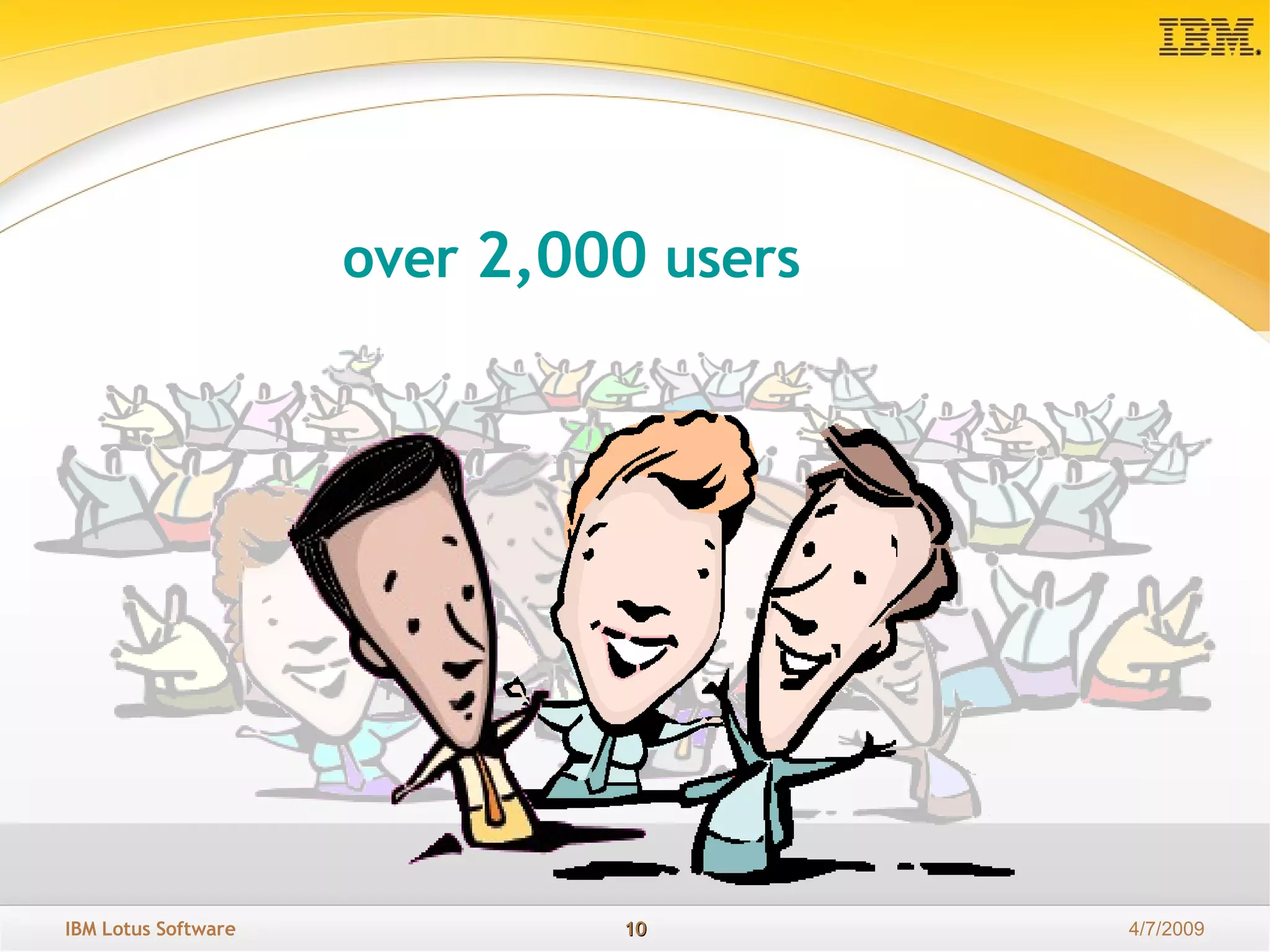 over  2,000  users 
