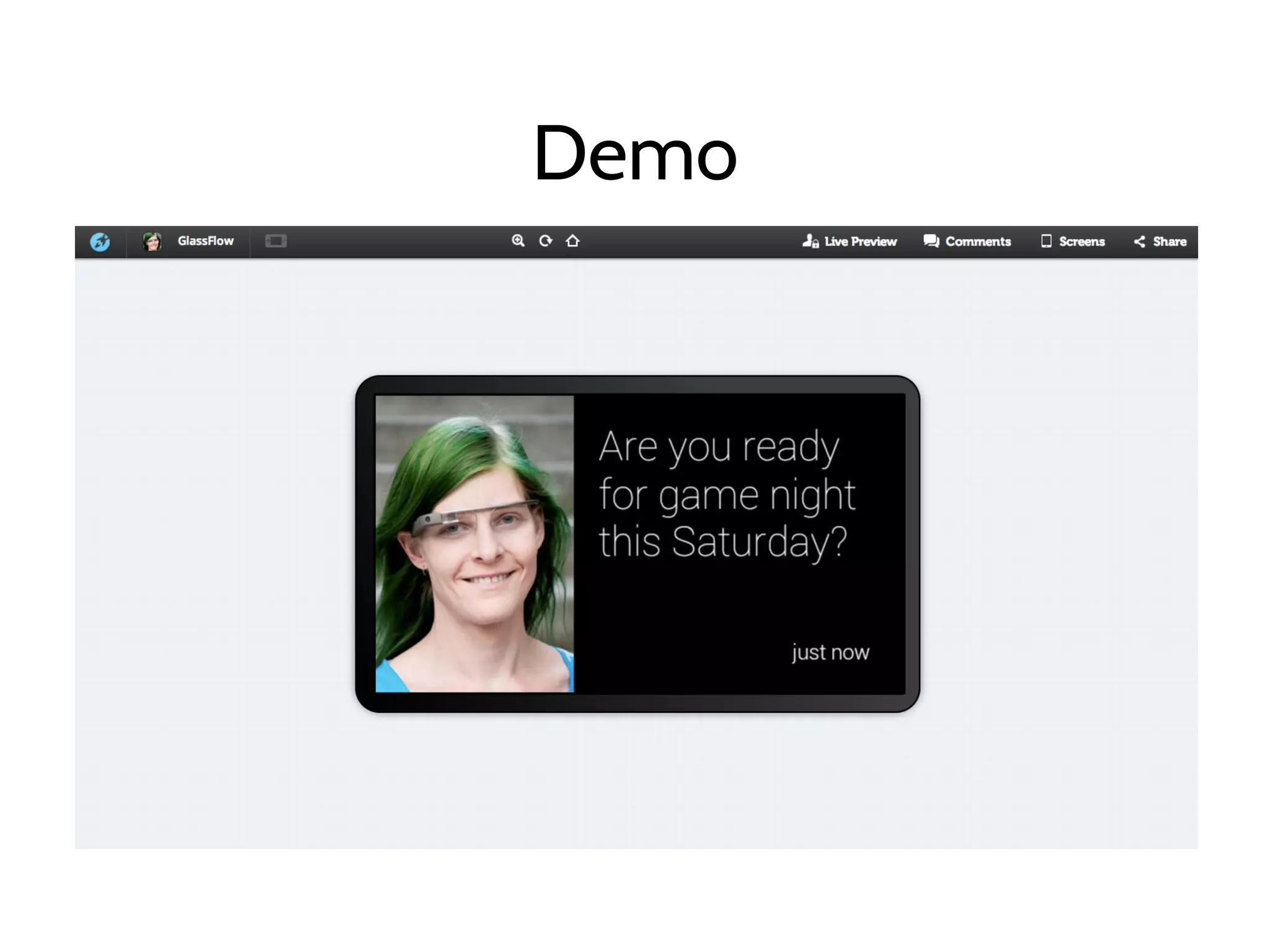 Demo
 