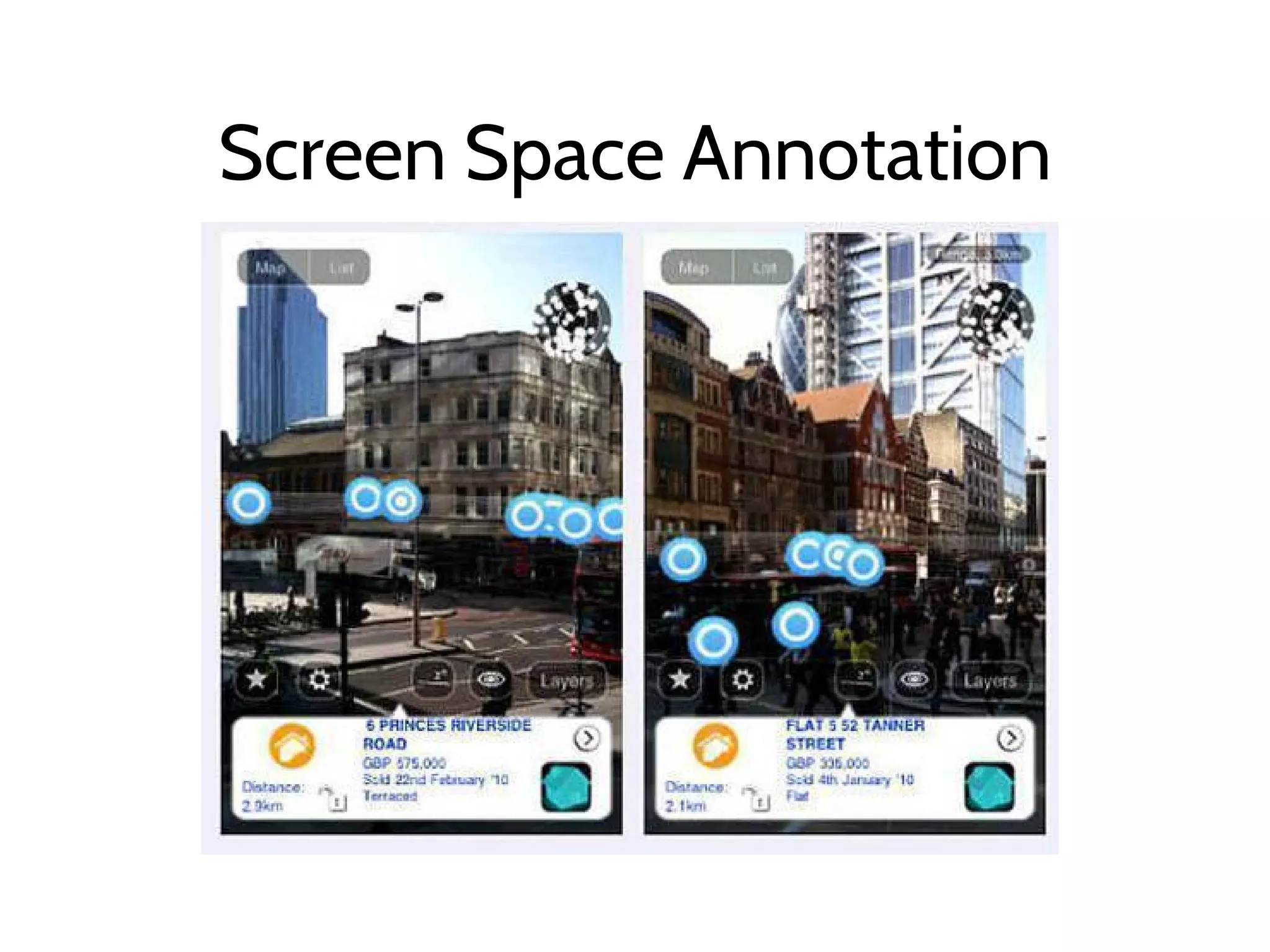 Screen Space Annotation
 