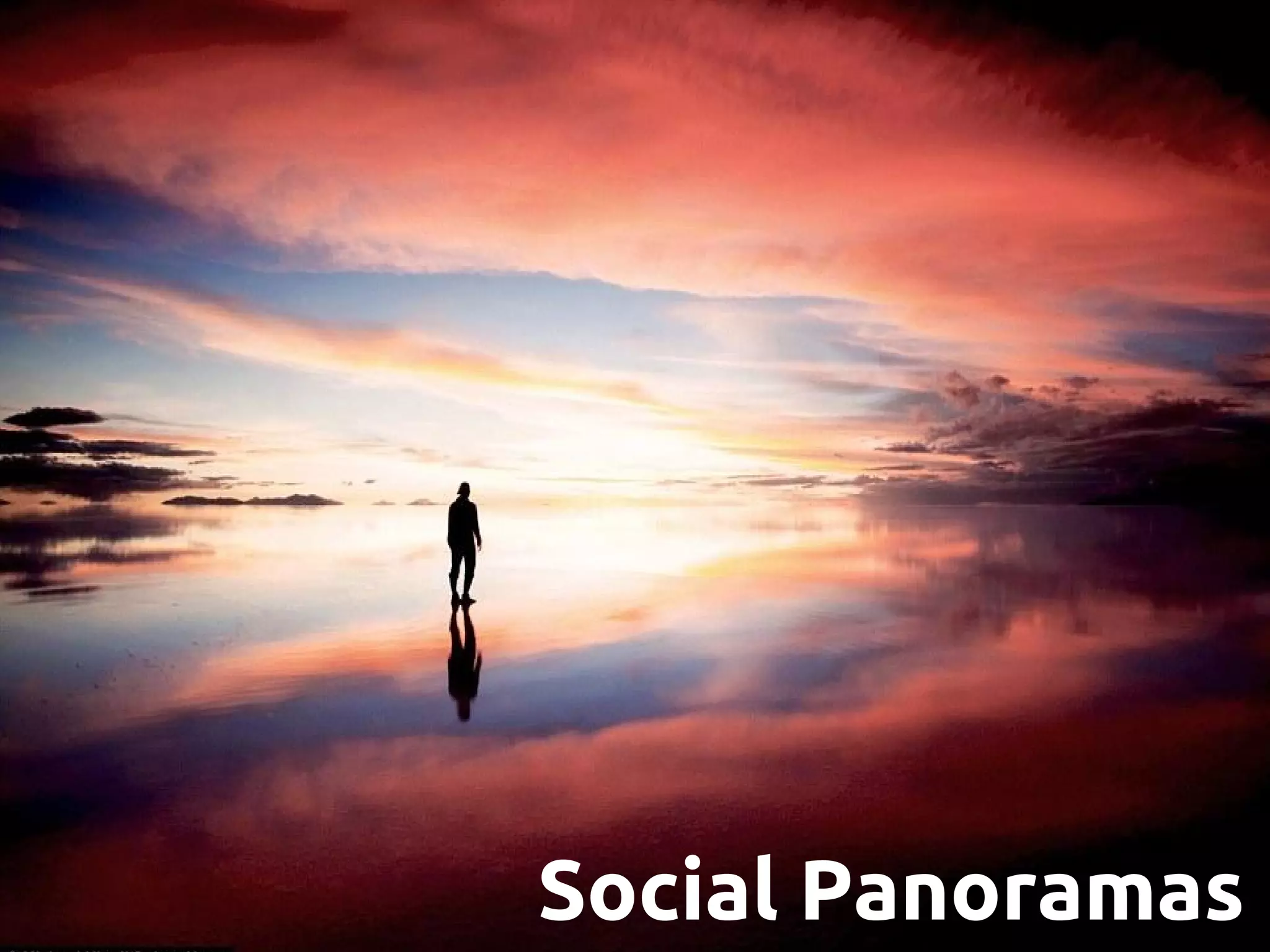 Social Panoramas
 