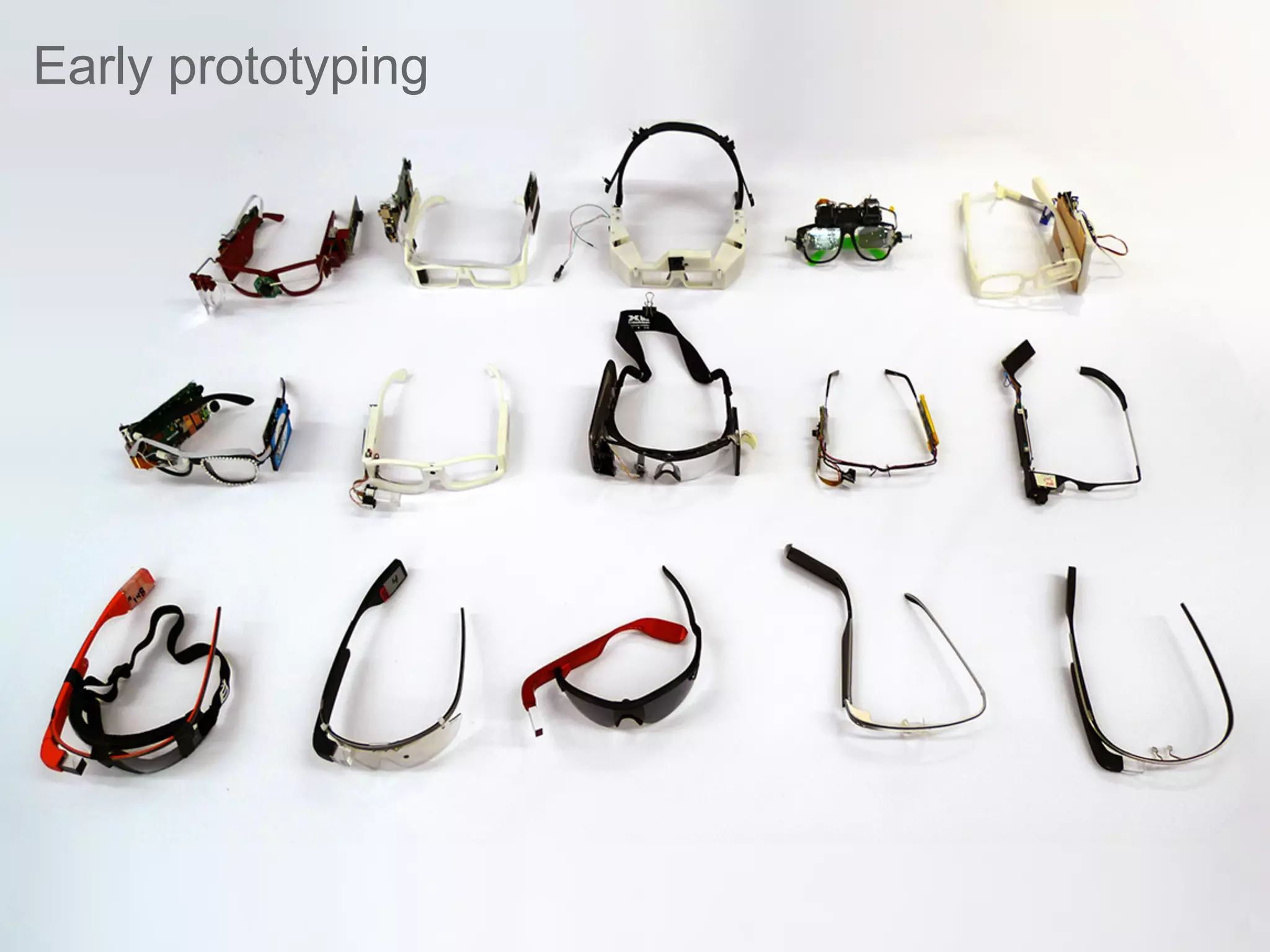 Early prototyping
 