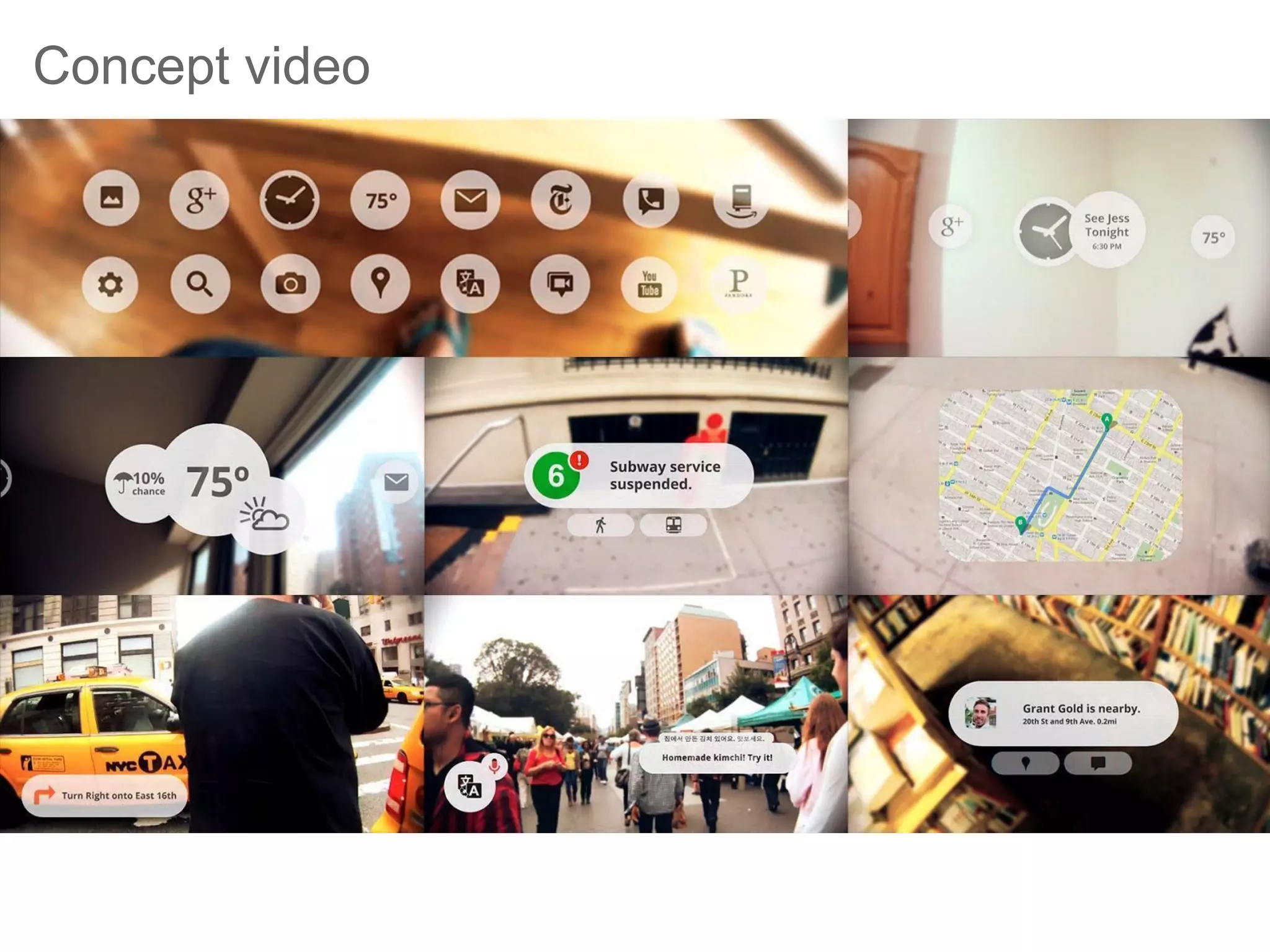 Concept video
 