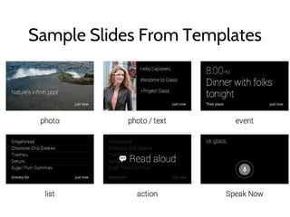 Sample Slides From Templates
 