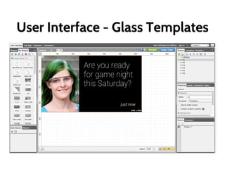 User Interface - Glass Templates
 
