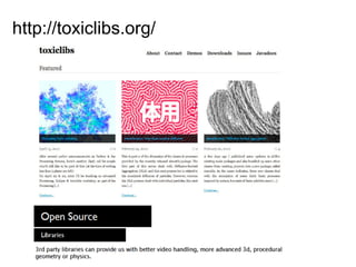 http://toxiclibs.org/
 