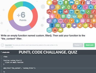 PUNTI, CODE CHALLANGE, QUIZ 
 