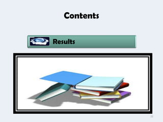 Contents

Results




              22
 