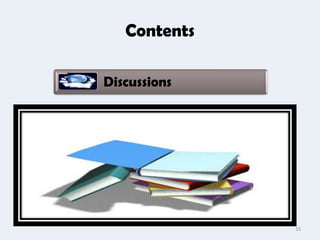 Contents

Discussions




              25
 