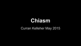 Chiasm
Curran Kelleher May 2015
 