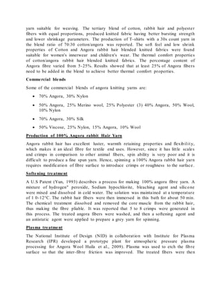 An over view on Angora THE ANIMAL FIBER | DOCX