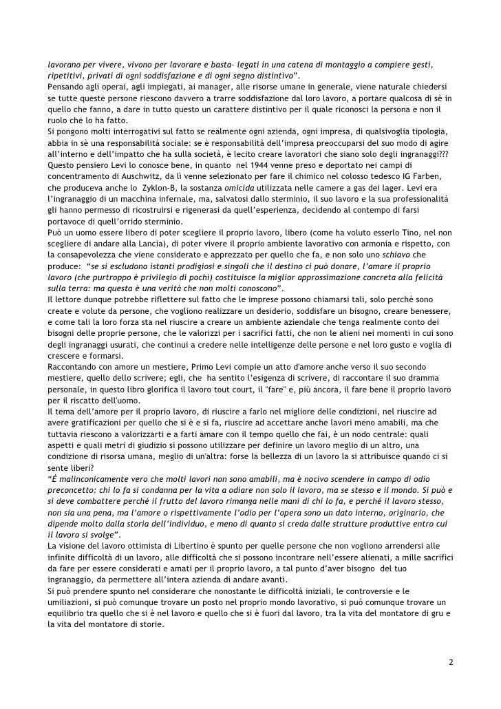 Recensione libro La chiave a stella, Primo Levi Recensione libro La chiave a stella, Primo Levi