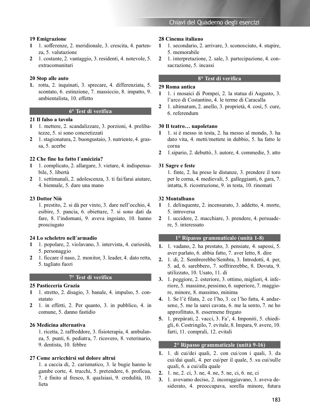 Progetto Italiano 3 Quaderno Degli Esercizi
