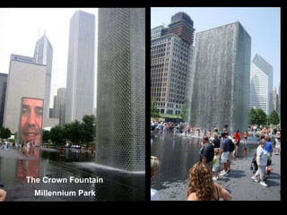 Millennium Park The Crown Fountain 