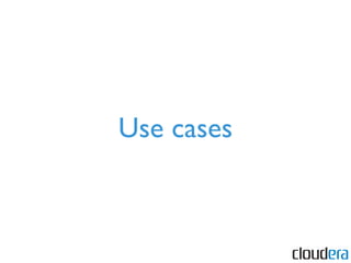 Use cases 