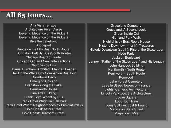 Chicago architecture foundation tour coupon
