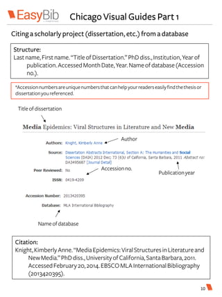 Chicago citation basics pt 1 & 2 | PDF