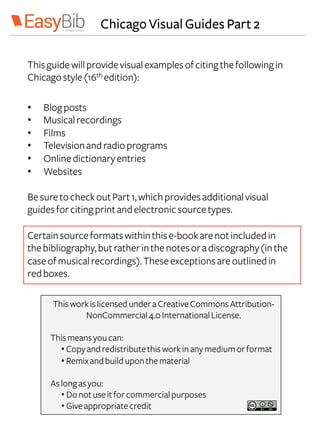 Chicago citation basics pt 1 2 PDF