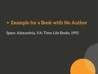 Chicago Formatting Style