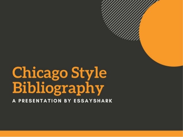 Chicago Formatting Style