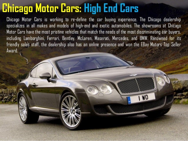 High End Cars >> Chicago Motor Cars High End Cars High End Cars >> Chicago Motor Cars High End Cars