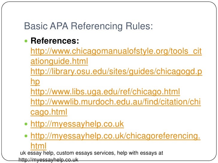 http//myessayhelp.co.uk Chicago referencing style