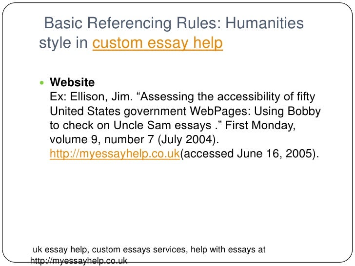 Essay help vancouver