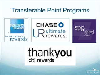 Transferable Point Programs 
 