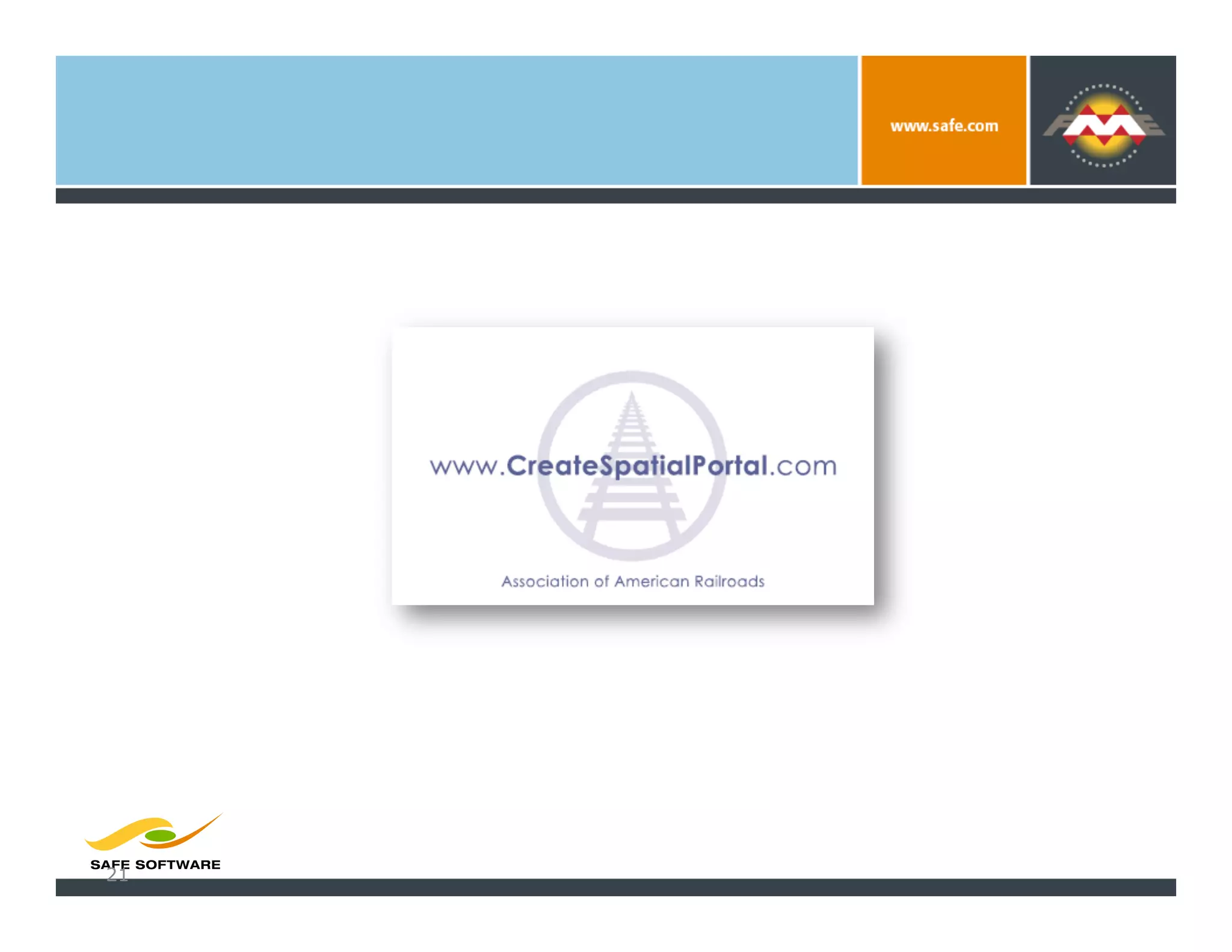 CREATE
Spatial
Portal




 21
 