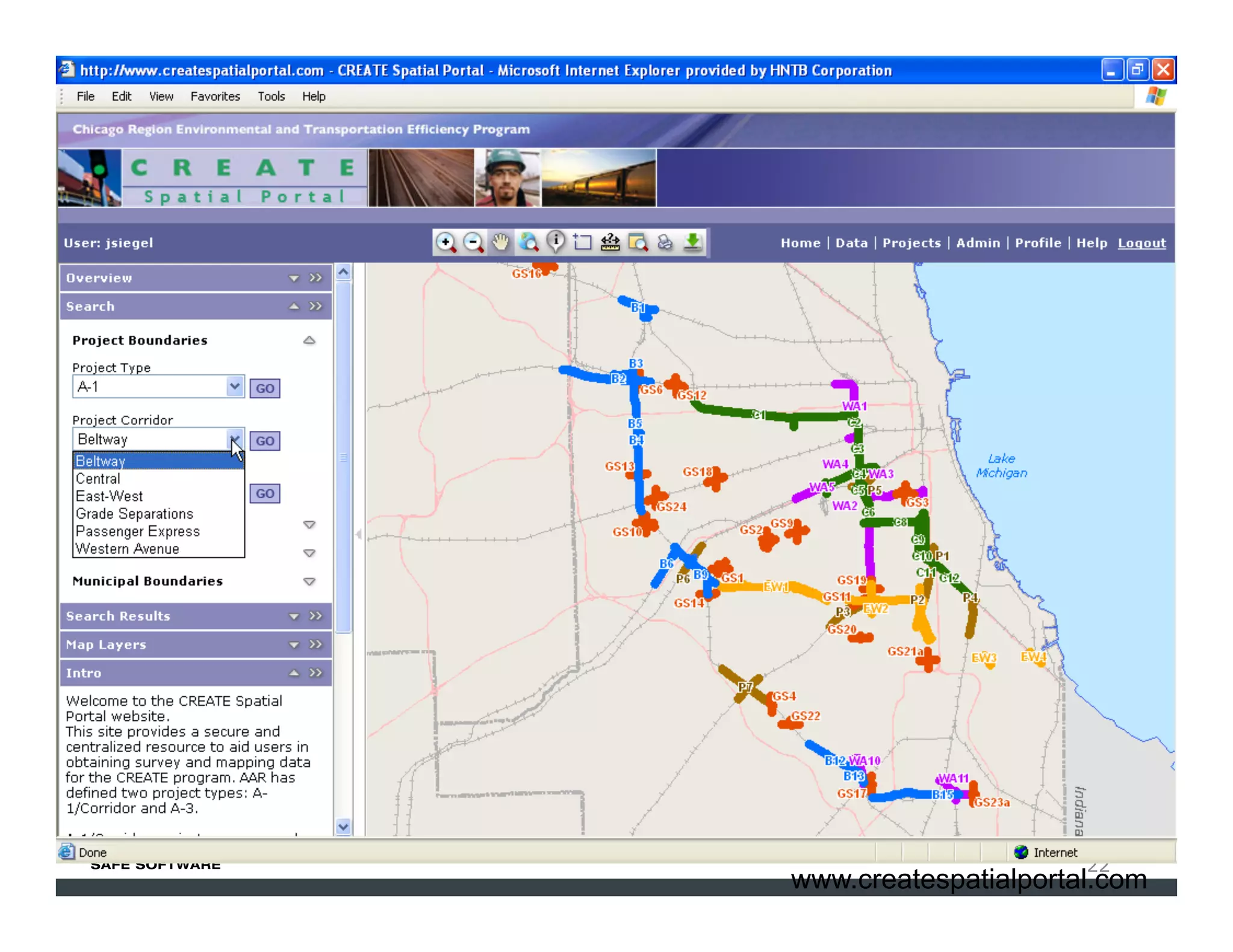 GIS / Mapping and Data
Support




                                               22
                         www.createspatialportal.com
 