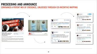 AFTER WHICH WE INVITED PEOPLE TO JOIN IN AS WELL
CREATING A BROAD BASE OF CREDENTIALED CREATIVE DIVERSITY THROUGH SOCIAL STORYTELLING
!32
 
