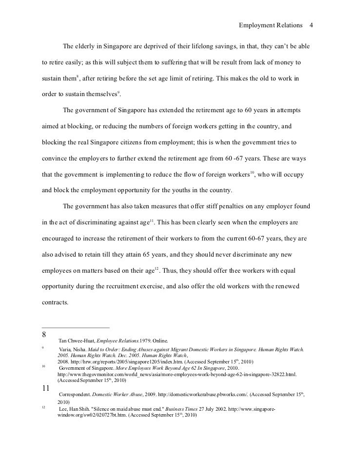 report style essay