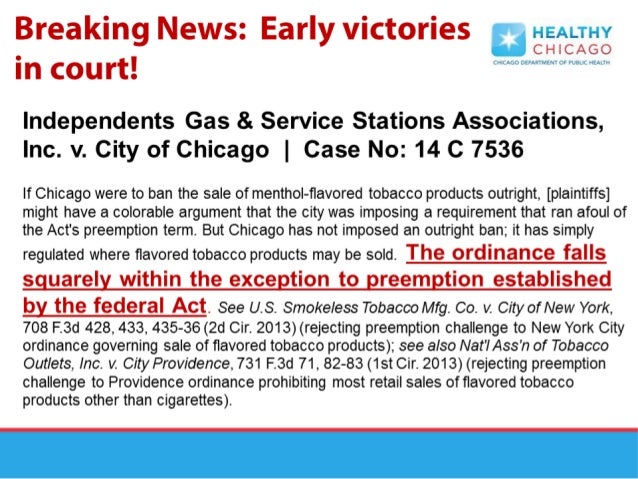 restraining order requirement for Tobacco Policy of Chicago's Truths restraining order requirement for Tobacco Policy of Chicago's Truths