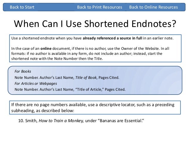 Chicago turabian ppt