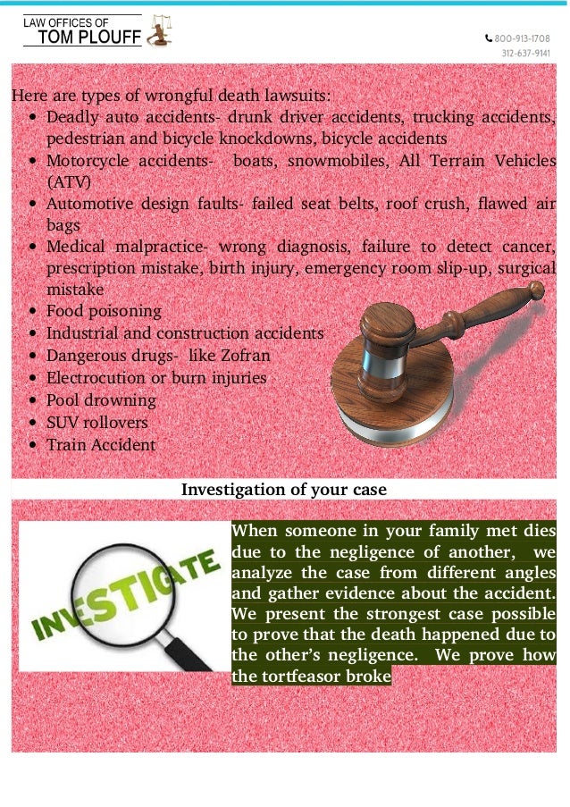 Chicago wrongful death attorney