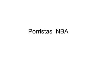 Porristas  NBA  
