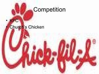 Competition KFC Church’s Chicken 