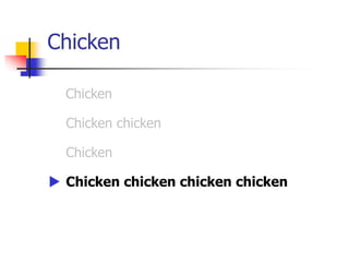 Chickens
 Chicken chicken:
 Chickens chickens
 Chicken
 Chicken C-1049355
 Chicken chicken chickens:
 cccc://chicken...