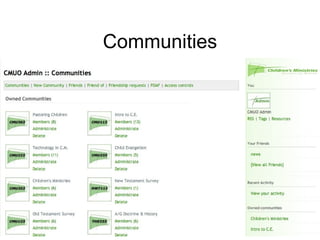 Communities 