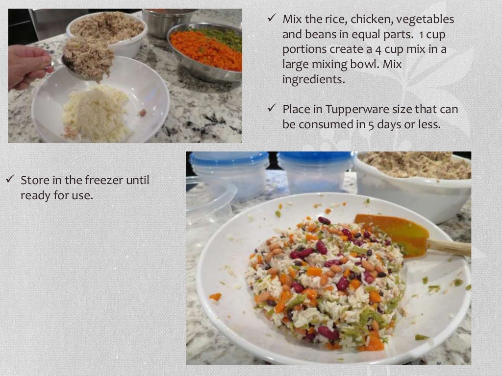 Chicken and rice dog food recipe