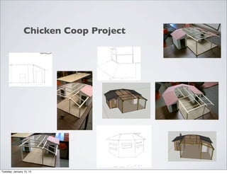 Chicken Coop Project




Tuesday, January 15, 13
 