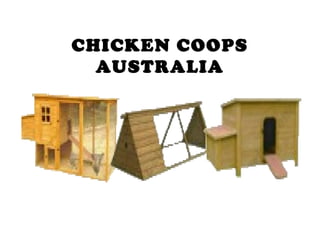 CHICKEN COOPS
  AUSTRALIA
 